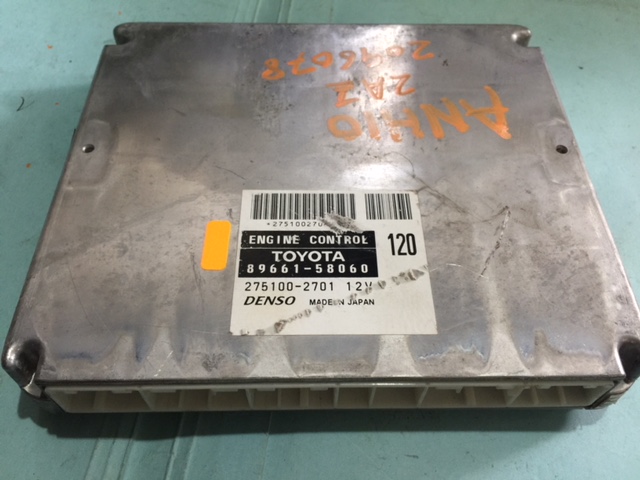 ECU 89661-58060 TOYOTA ALPHARD ANH10 ECU 120