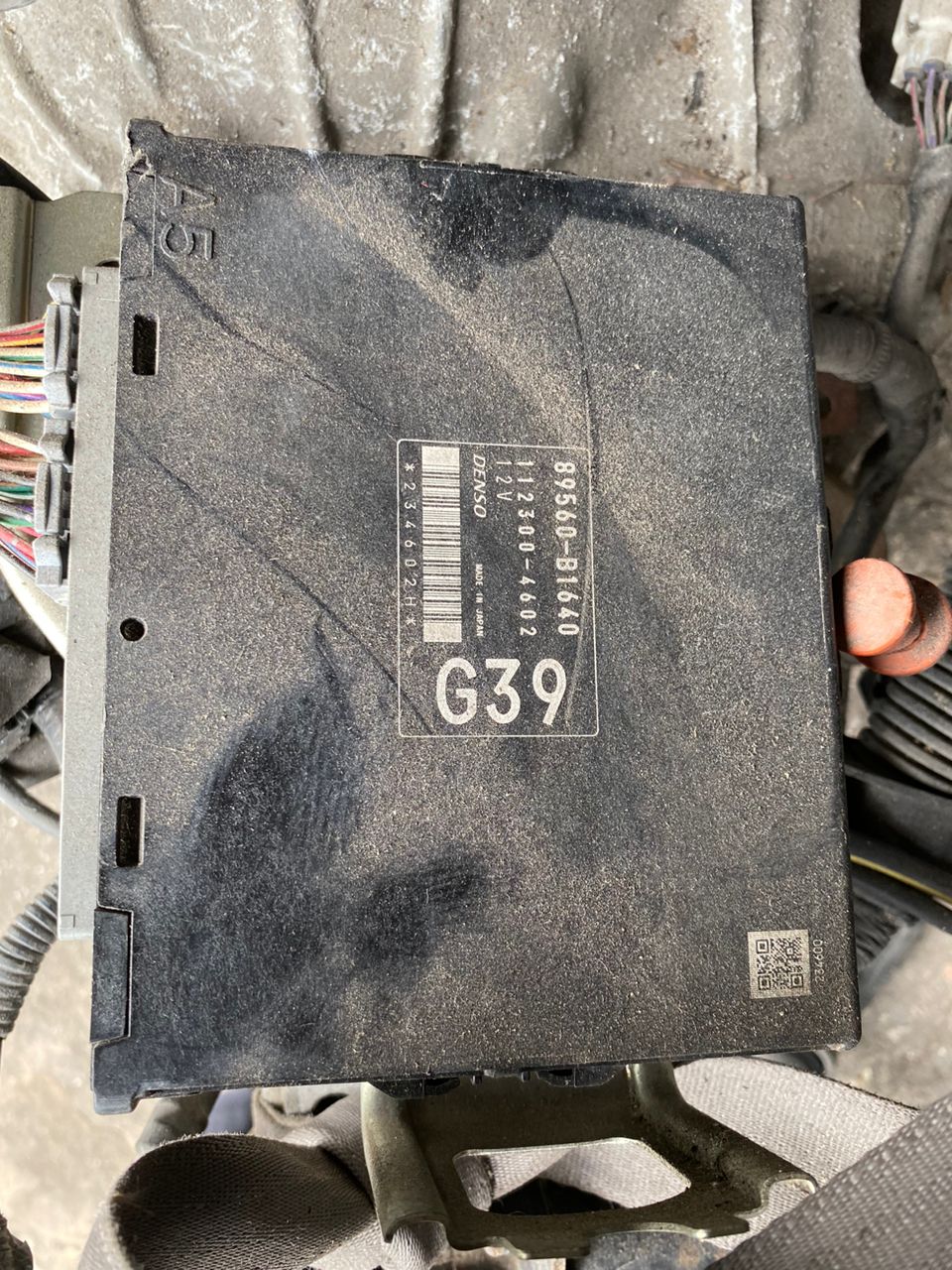 ECU 89560-B1640  Toyota Passo ECU G39